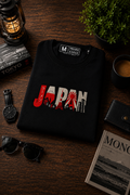 Threadiva Unisex Japan Embroidered Sweatshirt