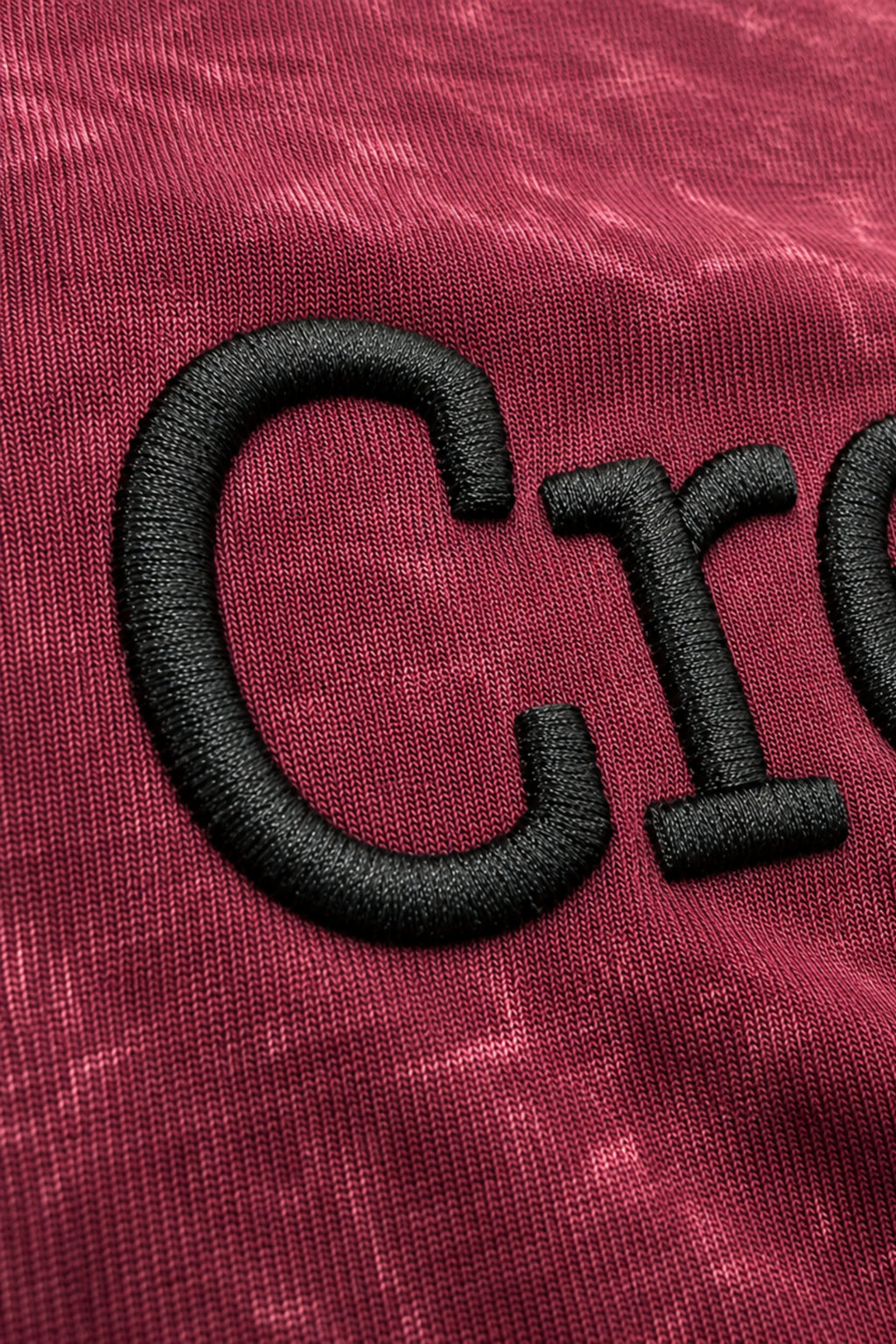 Threadiva Creator Embroidered Acid Washed Oversized T-shirt